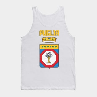 Apulia/Puglia Italy Region Coat of Arms / Vintage Style Tank Top